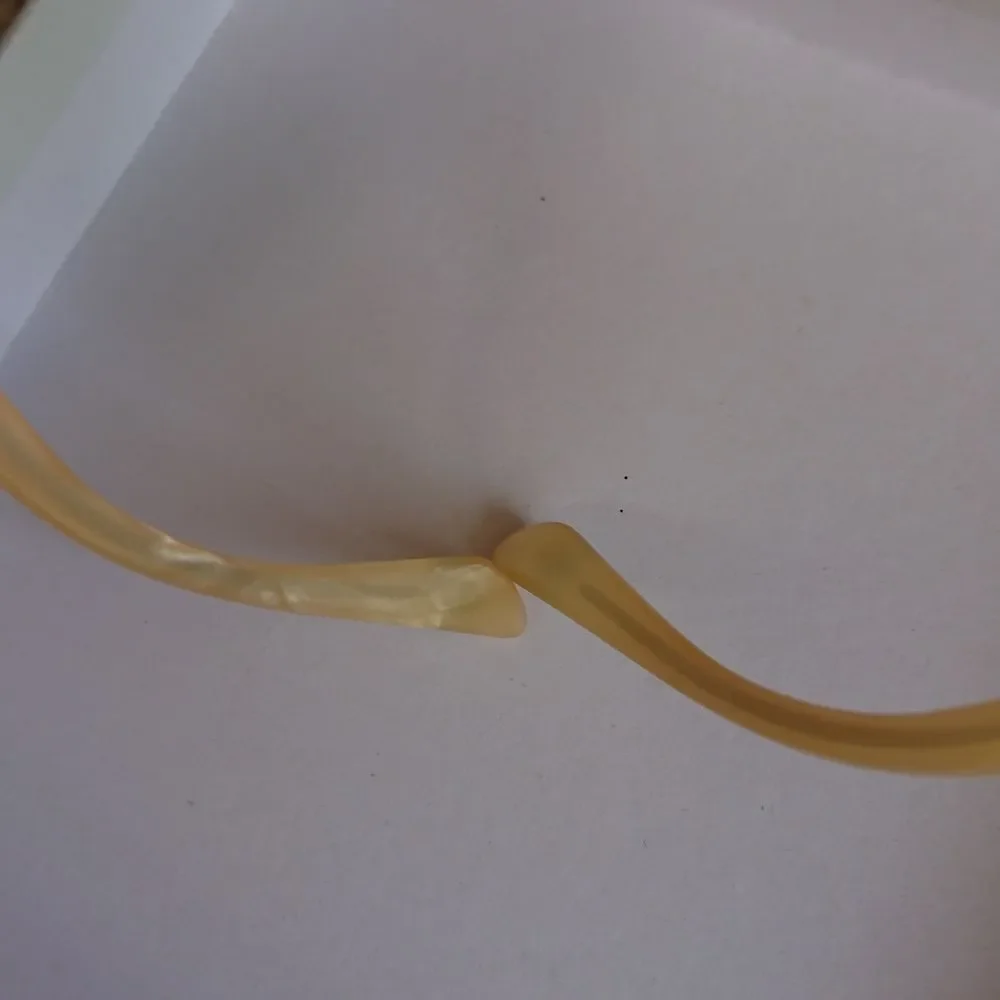 BVLGARI BLACK On yellow MARBLE EYEGLASSES 52-16-135mm - FRAME ONLY